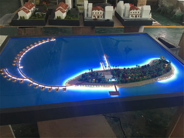 Master Resort Villa 3D Model ABS Plastik / Akrilik Malzeme 1/500 Ölçek