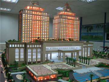 Otel İçin Çevre Mimarisi Model Oluşturma, 3d Baskı Mini Model
